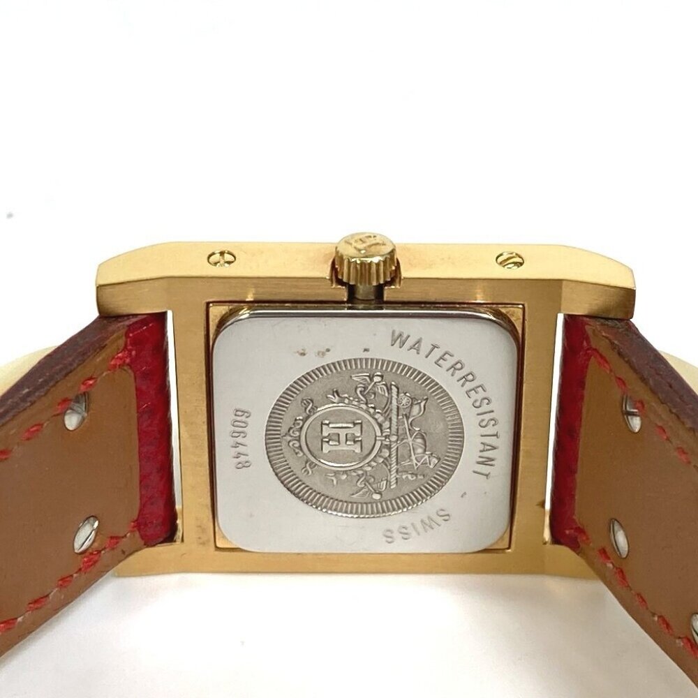 HERMES Medor Quartz Bracelet Watch Wristwatch - Picture 16 of 16